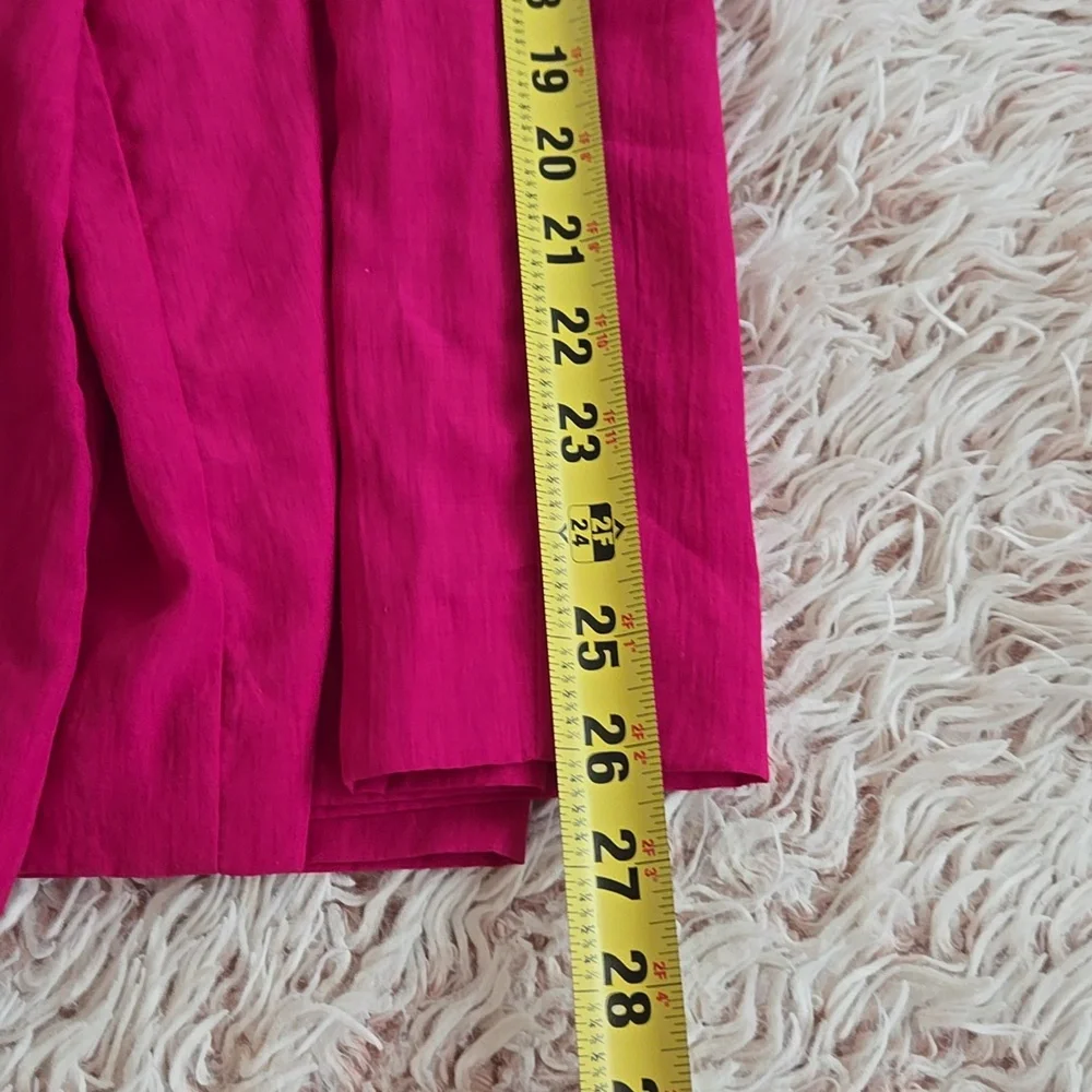 🐙VTG 80s Magenta Kulots/Dress - Picture 8 of 9